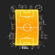 Drawing business formulas playing field tactics N12