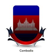 Cambodia Flag N11