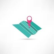 gps mark icon