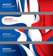 Abstract French Flag Background France Art(Vector Art)