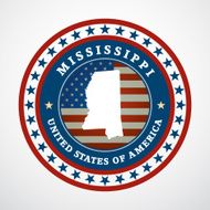 Vintage label Mississippi N2