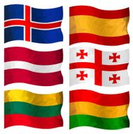 Set of flags N27