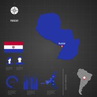Republic of PARAGUAY World Map