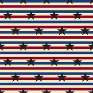 American stars and stripes seamless pattern