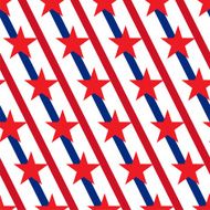 American stars and stripes seamless pattern N2