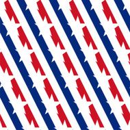 American stars and stripes seamless pattern N3