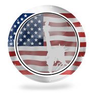 United States of America creative national colored N2
