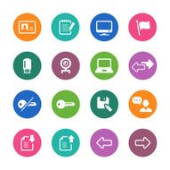 Circle Icons Series N17