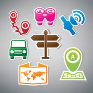 Map symbol vector