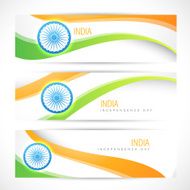 creative indian flag headers