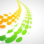 tricolor wave