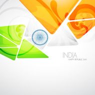 creative indian flag N8