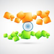 artistic indian flag N2