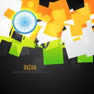 vector indian flag N2