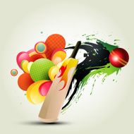 abstract cricket background N2