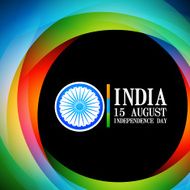 wave style indian flag N4