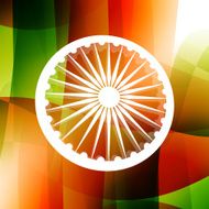 indian flag wheel N2