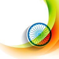 stylish indian flag background N5