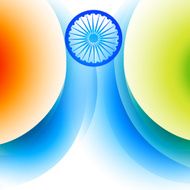 stylish indian flag background N6