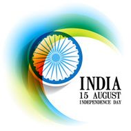 wave style indian flag N6