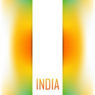 vector indian flag background