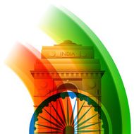 beautiful indian flag design N2