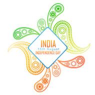 creative indian flag design N5