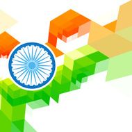 indian flag design illustration