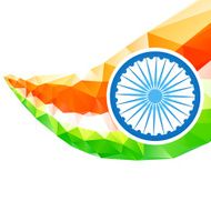 artistic indian flag N3