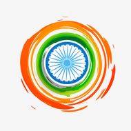 stylish creative indian flag N2