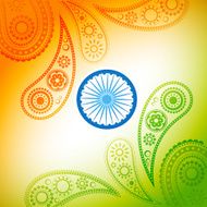 beautiful indian flag design N3
