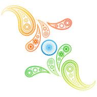creative style indian flag N2