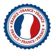 France stamp or label
