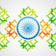 creative indian flag N12