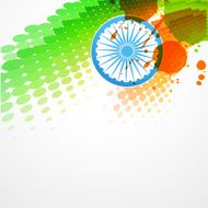 vector indian flag design N4