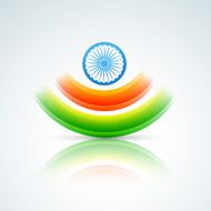vector indian flag design N5