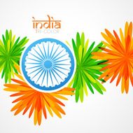 creative indian flag design N9