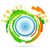 creative indian flag design N10
