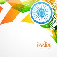 creative indian flag design N11