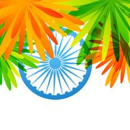 creative indian flag design N12