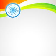 vector indian flag N14