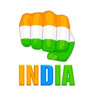 Hand painted in Indian flag color N2
