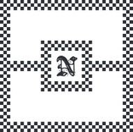 checkered flag art N7