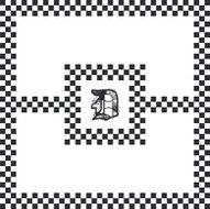 checkered flag art N9