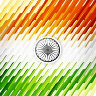 Indian flag texture Independence Day beautiful background vector