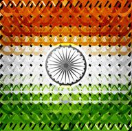 Indian flag colorful Independence Day texture background