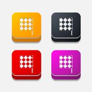 square button linesman flag N7