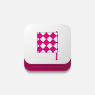 square button linesman flag N8