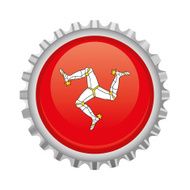 Isle of man bottle top