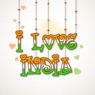 Beautiful greeting card design for Indian Independence Day celebrations N2